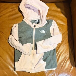 The North Face Kids' Hoodie in Pink and Gray